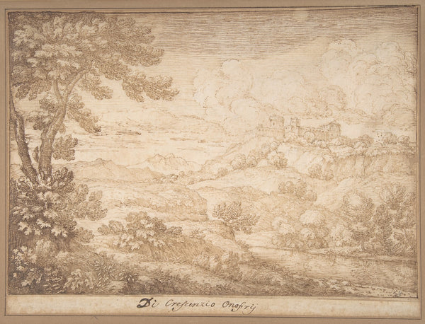 Landscape with a Castle on a Hill 16321712