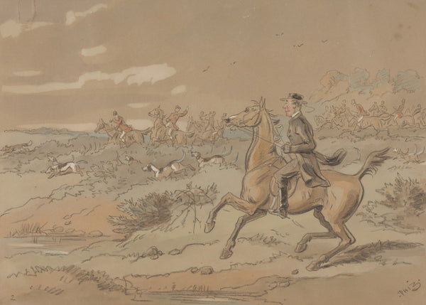 The Sporting Parson A Find and Our Parson Just Follows a Little to See How His