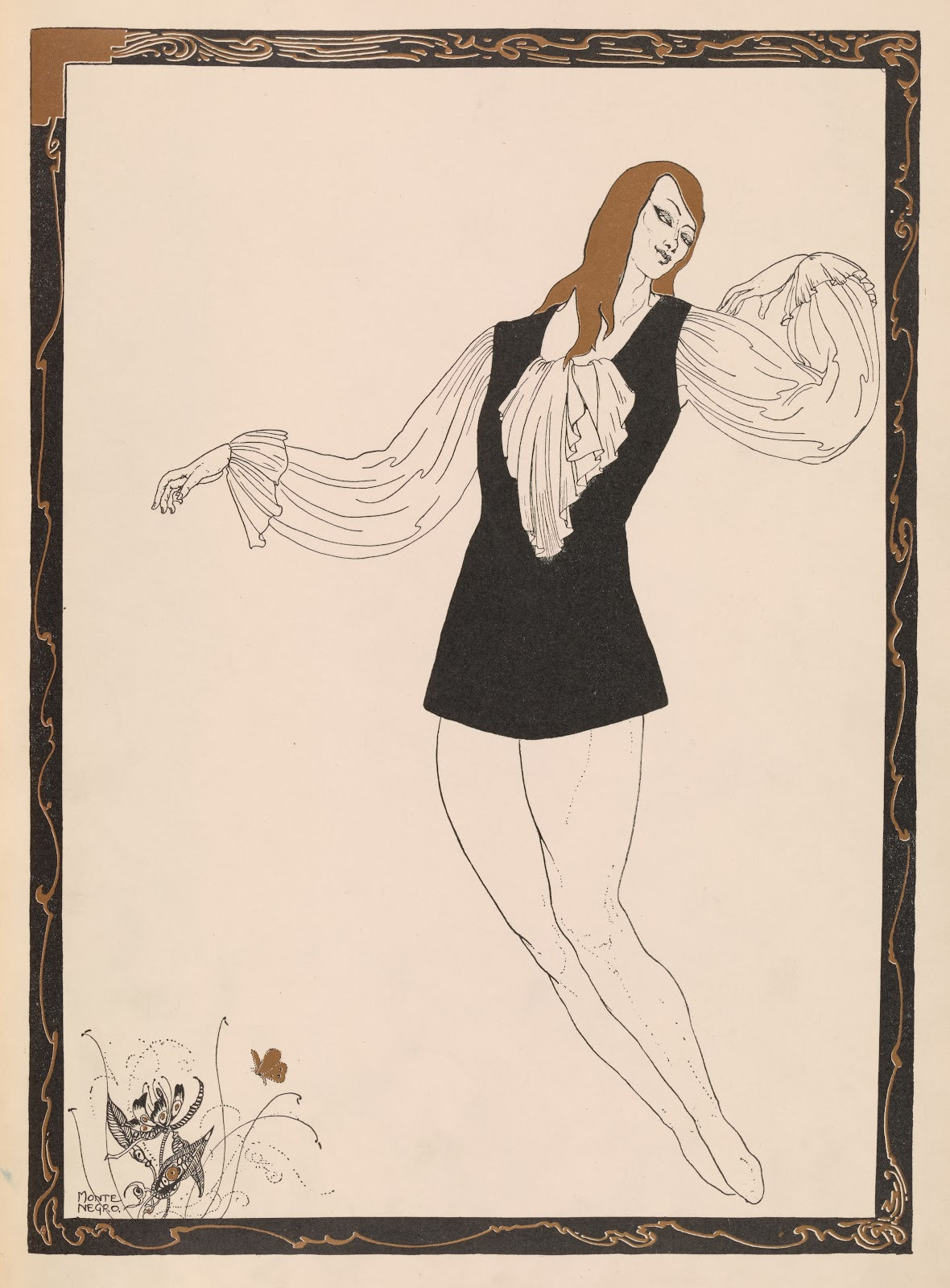 Vaslav Nijinsky Plate 1 1913