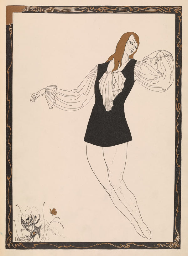 Vaslav Nijinsky Plate 1 1913