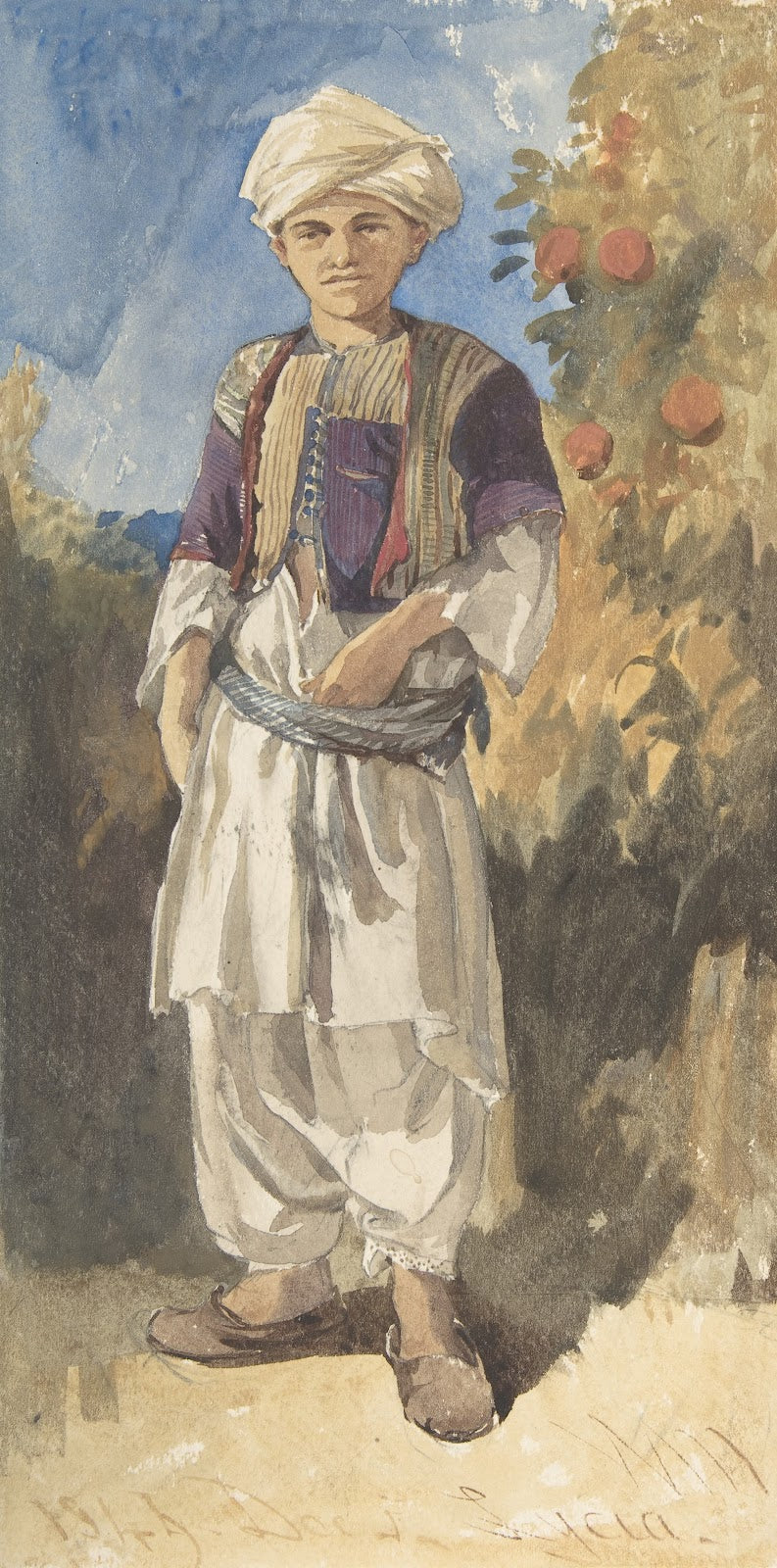 Standing Turkish Youth 1844