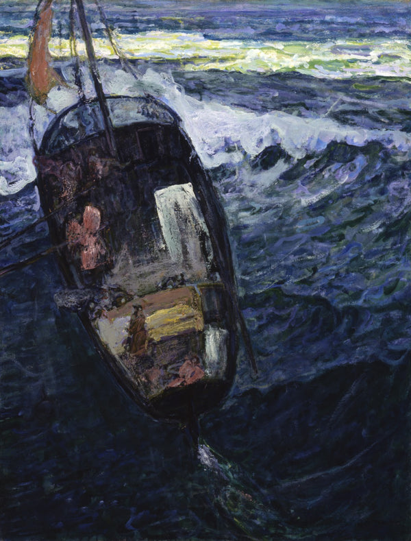 Fishermen At Sea ca 1913