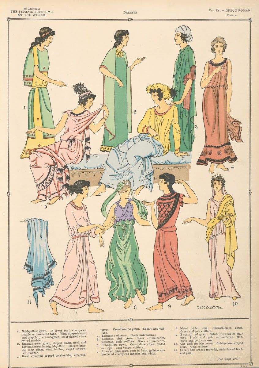 Greco Roman Dresses 1926 1927