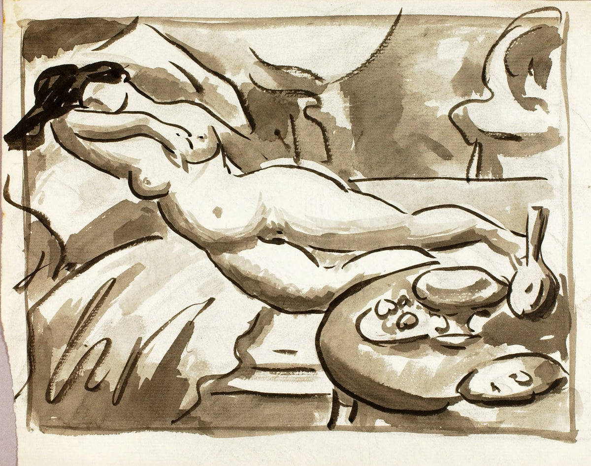 Reclining Female Nude VIII 2002