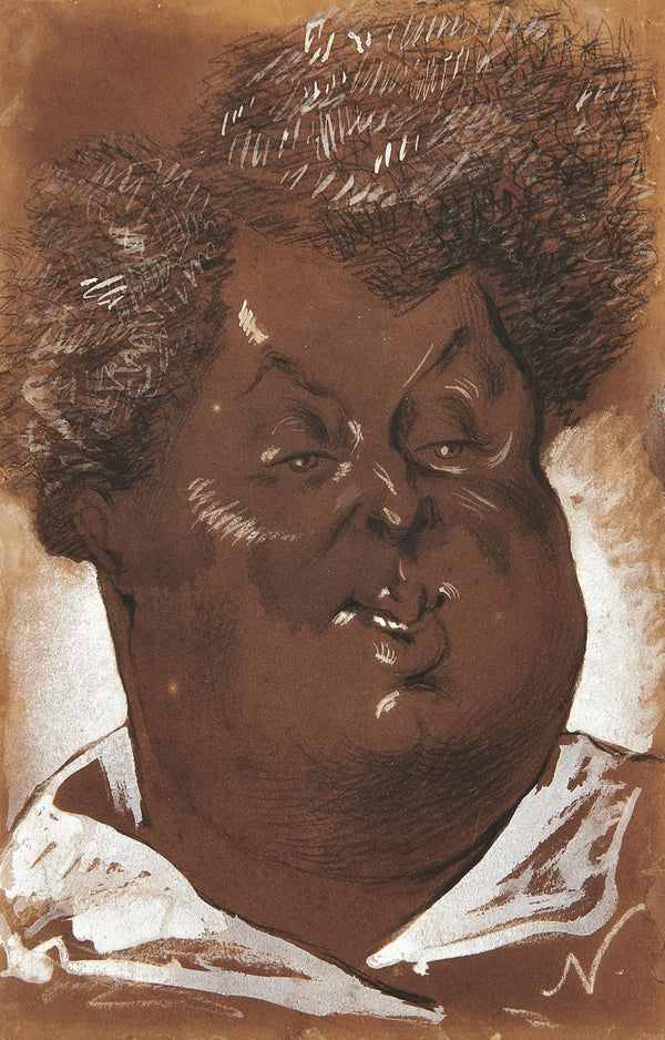 Portrait dAlexandre Dumas 1854
