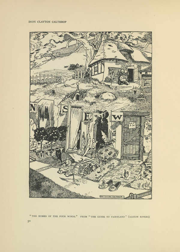 The homes of the four winds The guide to fairyland 1914