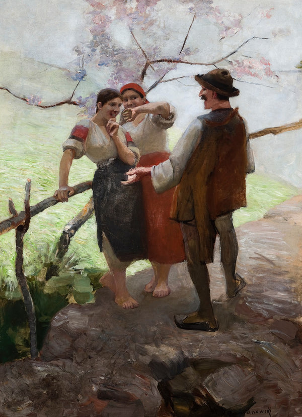 Hutsuls in Conversation 1888