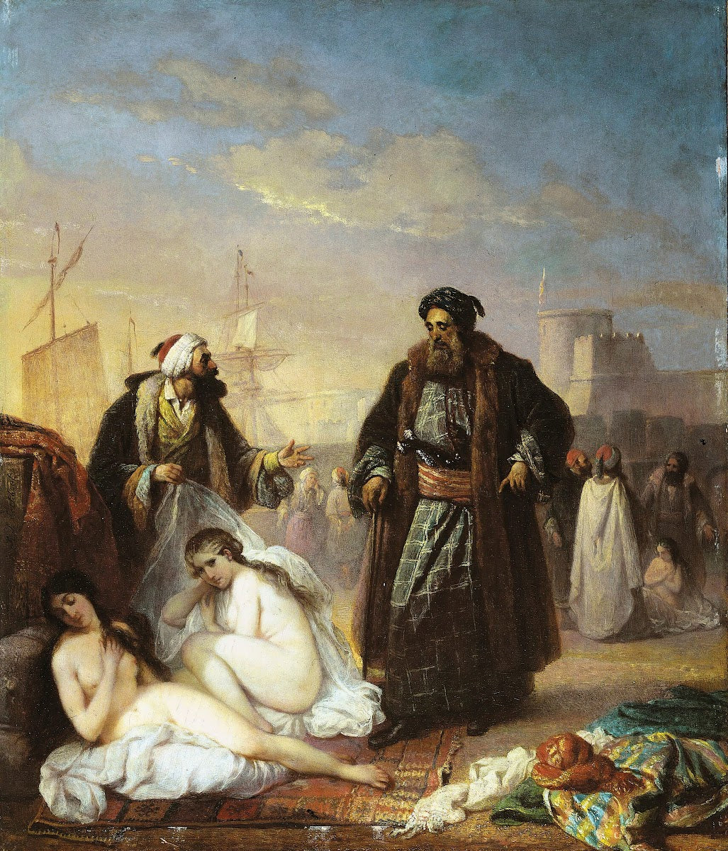 The slave merchant in Turkey 1853