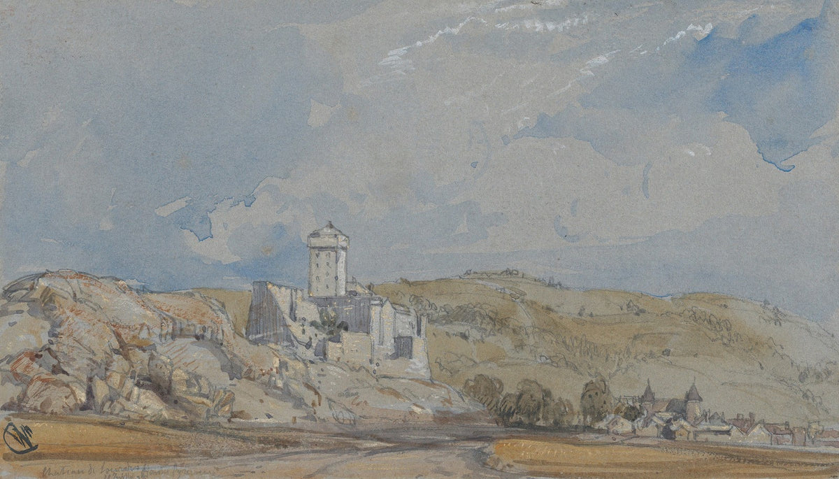 Château de Lourdes 1836