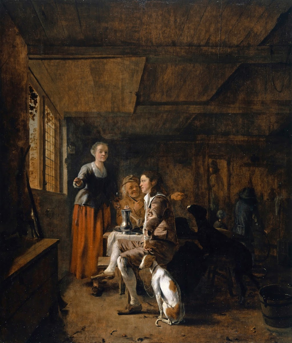 Hunters in an Inn 1650