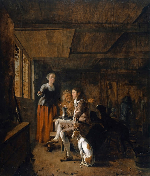 Hunters in an Inn 1650