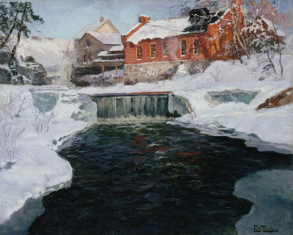 La nouvelle fabrique à Lillehammer 1905 1906