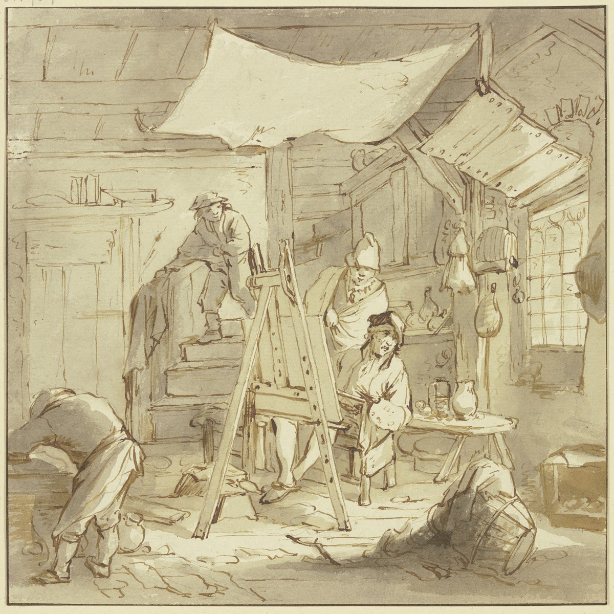The painters workshop