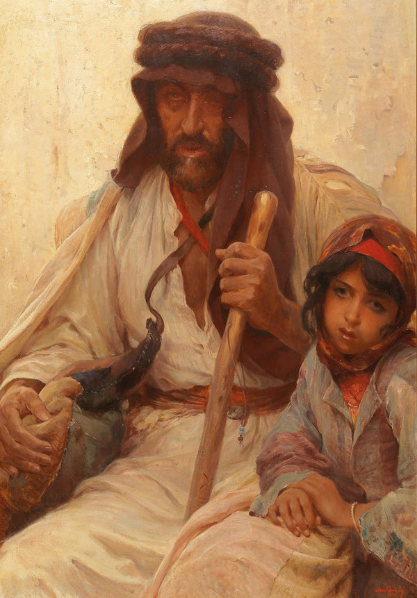 Bedouin and Young Girl