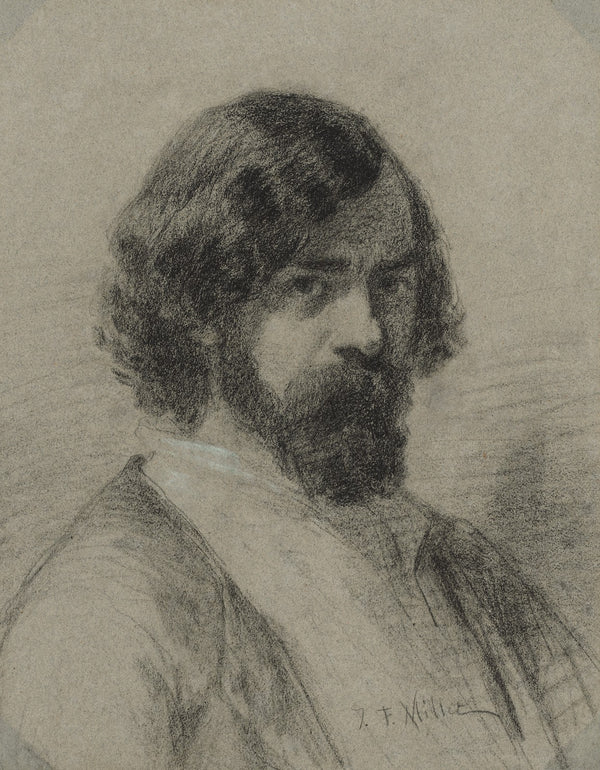 Portrait of Narcisse Virgile Diaz de la Peña 1848