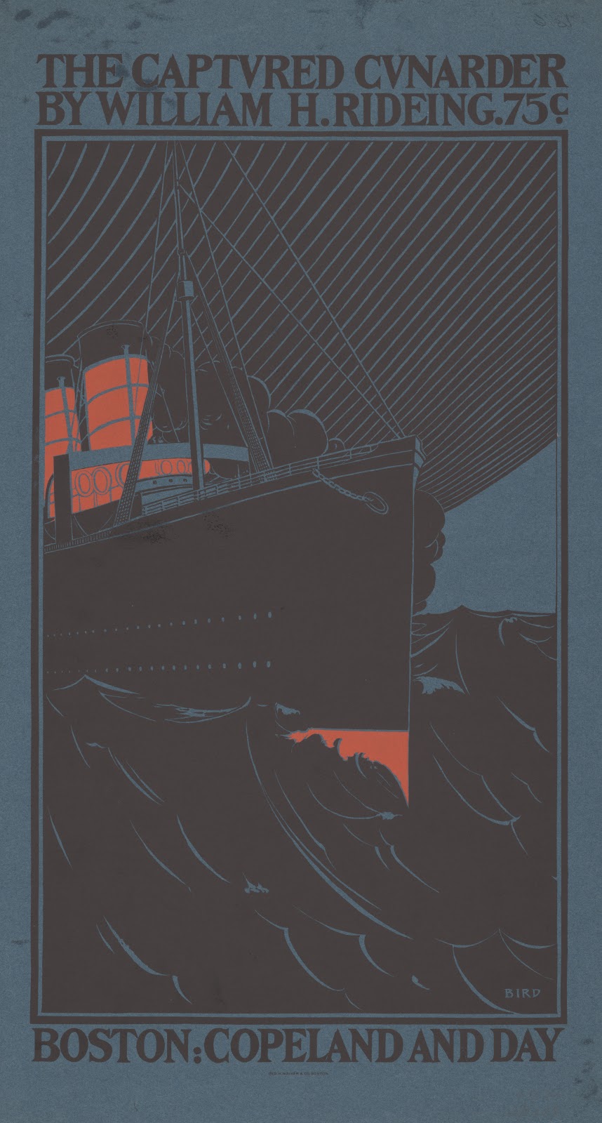The captured cunarder by William H Rideing 1896