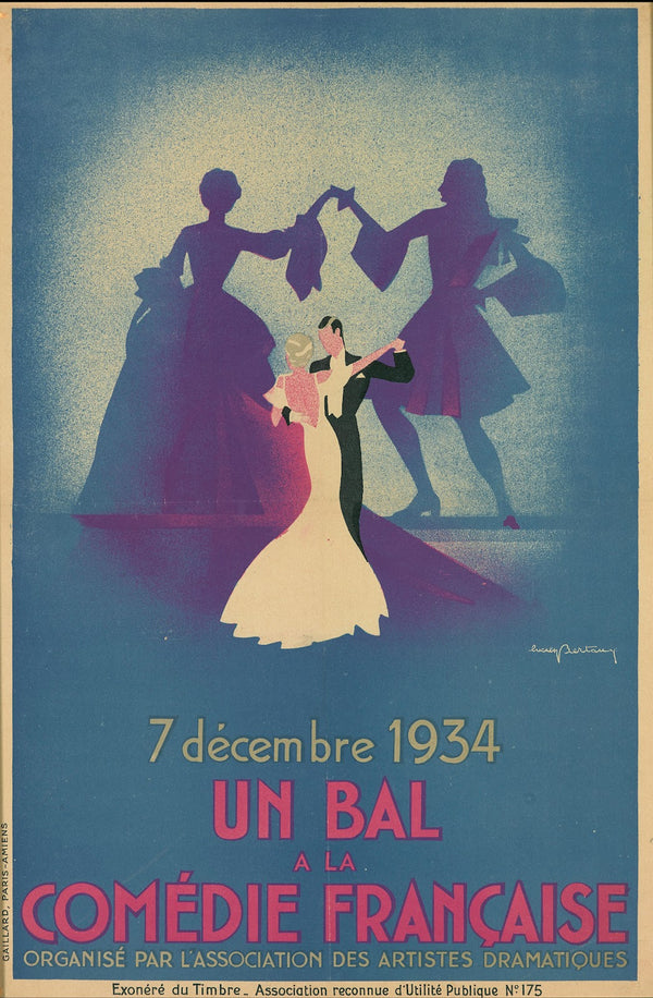 Un bal à la Comédie Française 1934