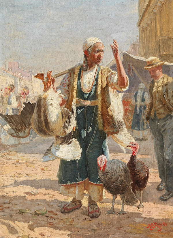 The Poultry Market 1901