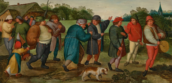 The procession of the groom 16th century