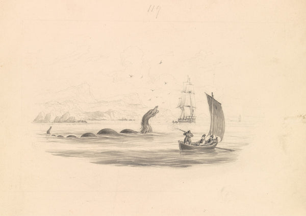 The Great Sea Serpent ca 1837