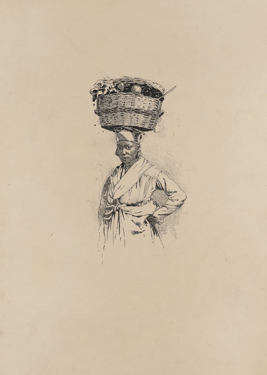 Fruit seller Antigua 1882 1886