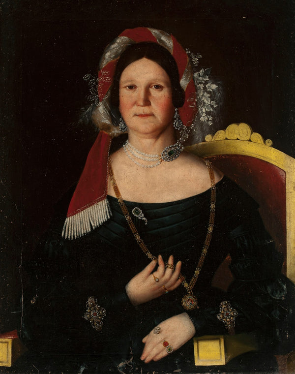 Portrait of Julia Kamińska née Dębowska 1840