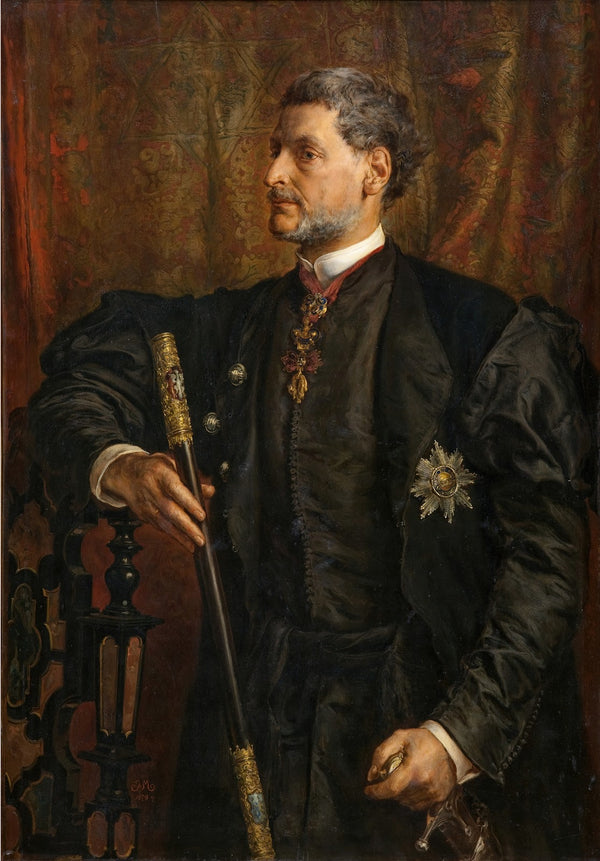 Portrait of Alfred Potocki 1879