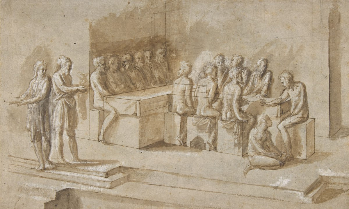 Penitent Woman Anointing the Feet of Christ at the Table of Simon the Pharisee L
