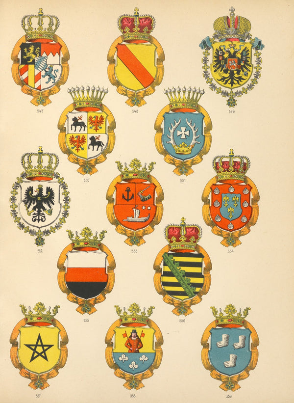 Die Ritter des Koniglich Preussichen Hohen Ordens Pl45 1881