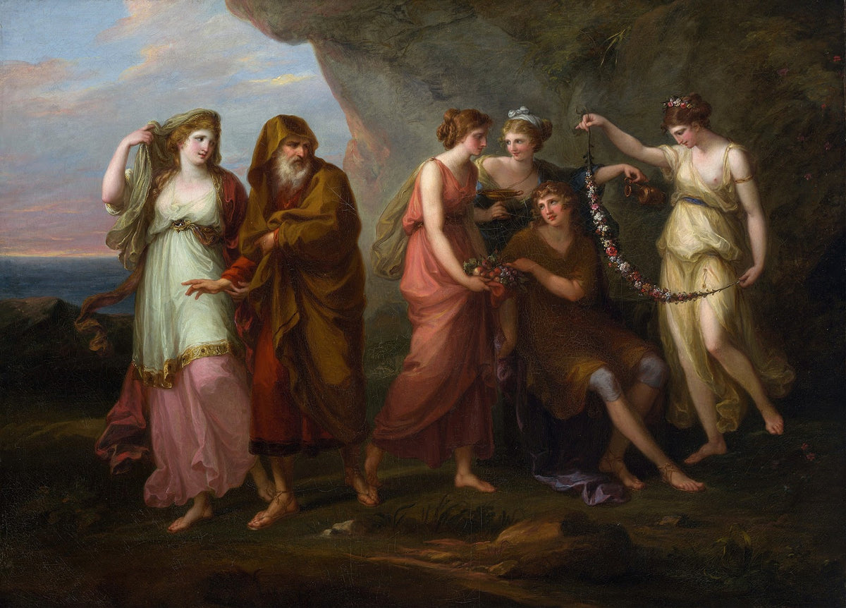Telemachus and The Nymphs of Calypso 1782