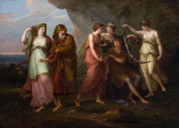Telemachus and The Nymphs of Calypso 1782