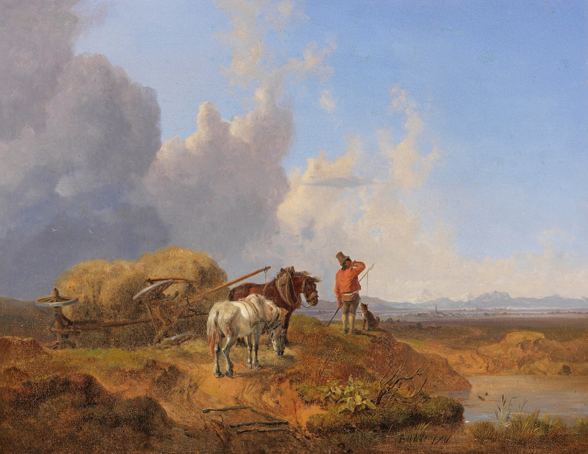 Der umgestürzte Heuwagen 1841