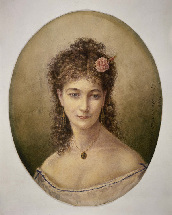 Portrait de Sarah Bernhardt 1889