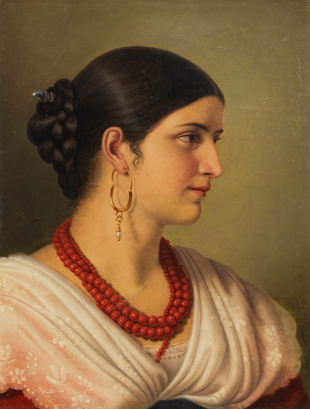 Bildnis einer jungen Römerin Ca 1820 1830