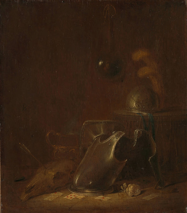 Still life with implements of war c 1635 c 1645