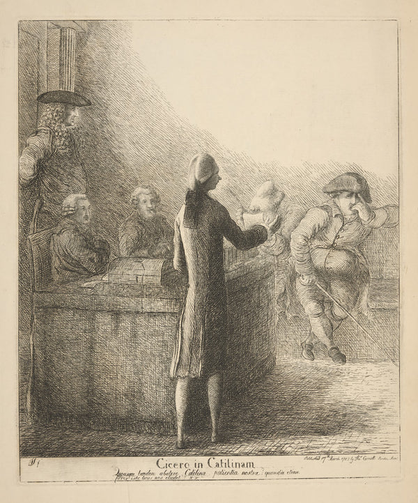 Cicero in Catilinam 1785