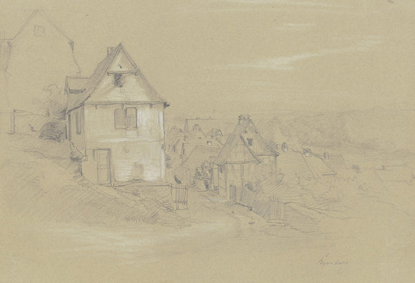Eingang nach Kronberg von Falkenstein aus