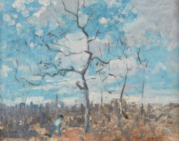 Man Along a Canal 1910