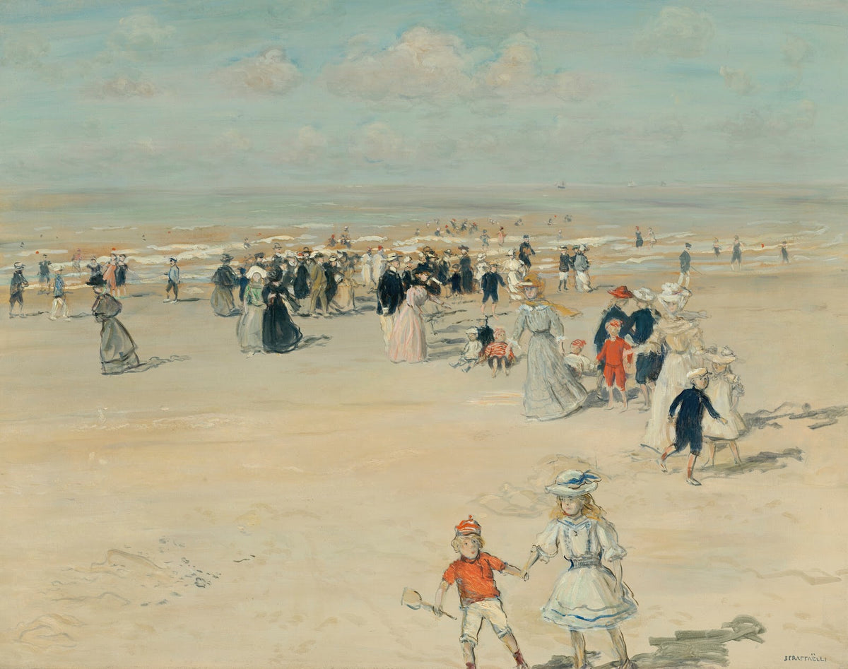La promenade à marée basse