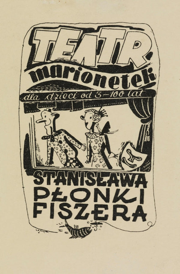 Teatr marionetek dla dzieci od 3 100 lat Stanisława Płonki Fiszera 1944