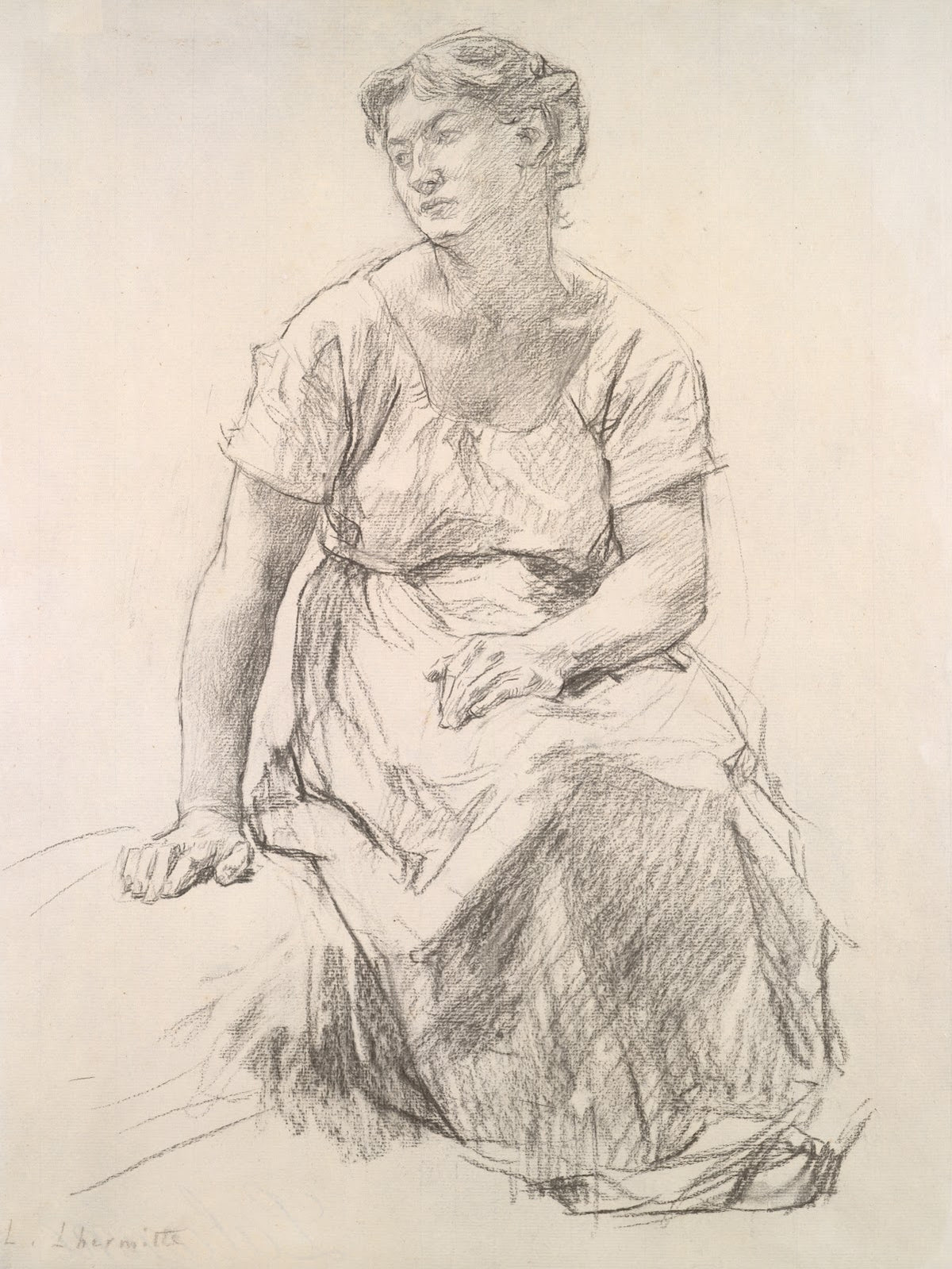Seated Peasant Woman c 1885