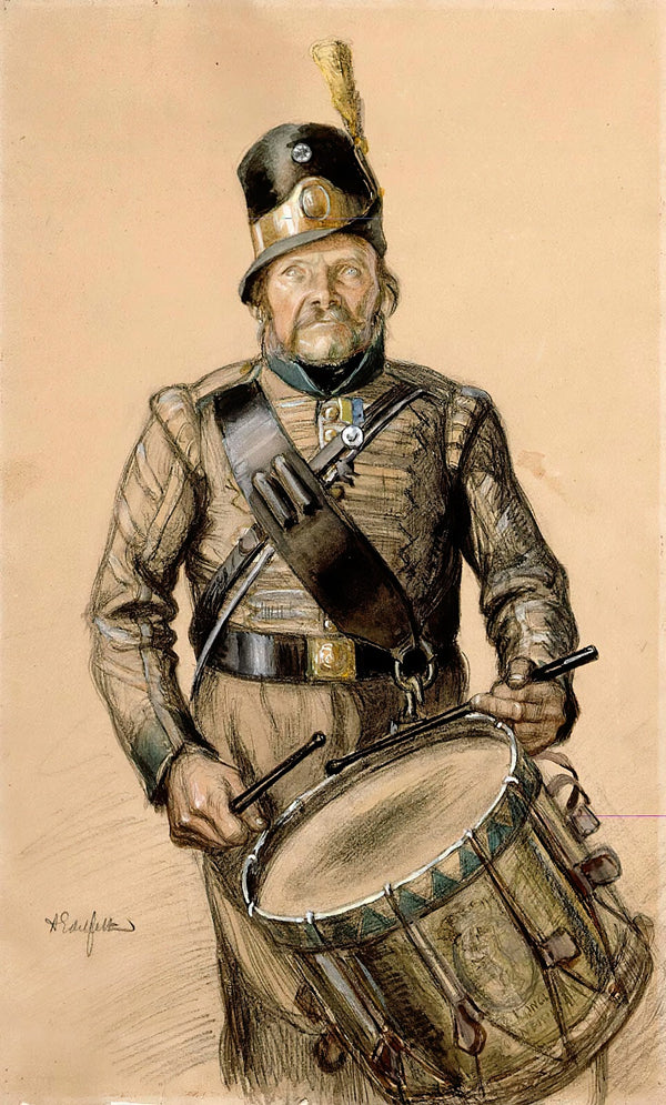 Rumpali Nord Vänrikki Stoolin tarinain kuvitusta 1897 1900