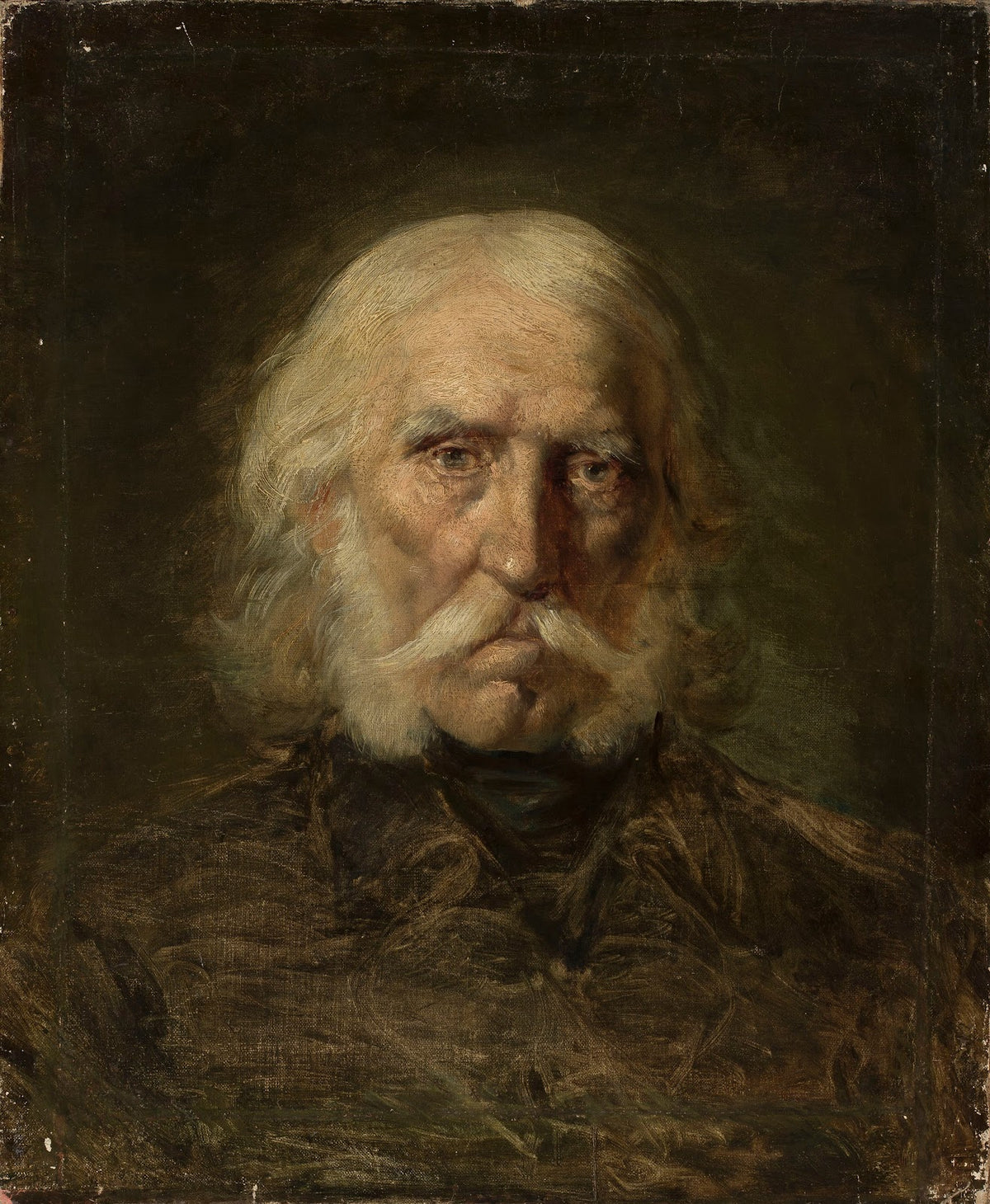 Head of an old man