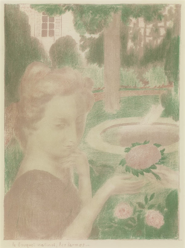Le bouquet matinal les larmes uit de reeks 1899