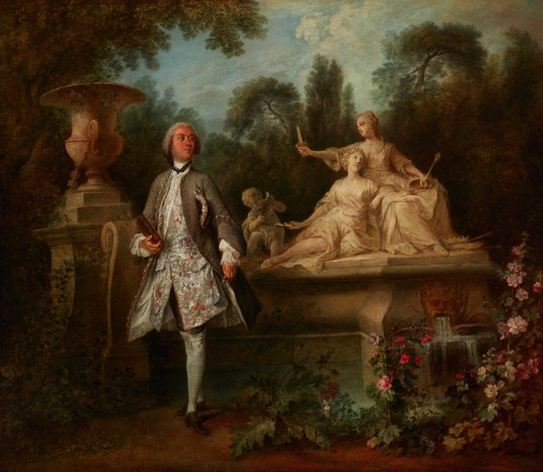 Portrait of the Actor Grandval 1742