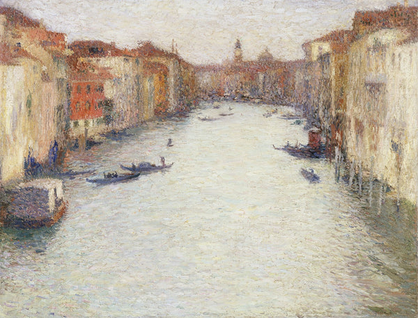 Canal in Venice 19th century