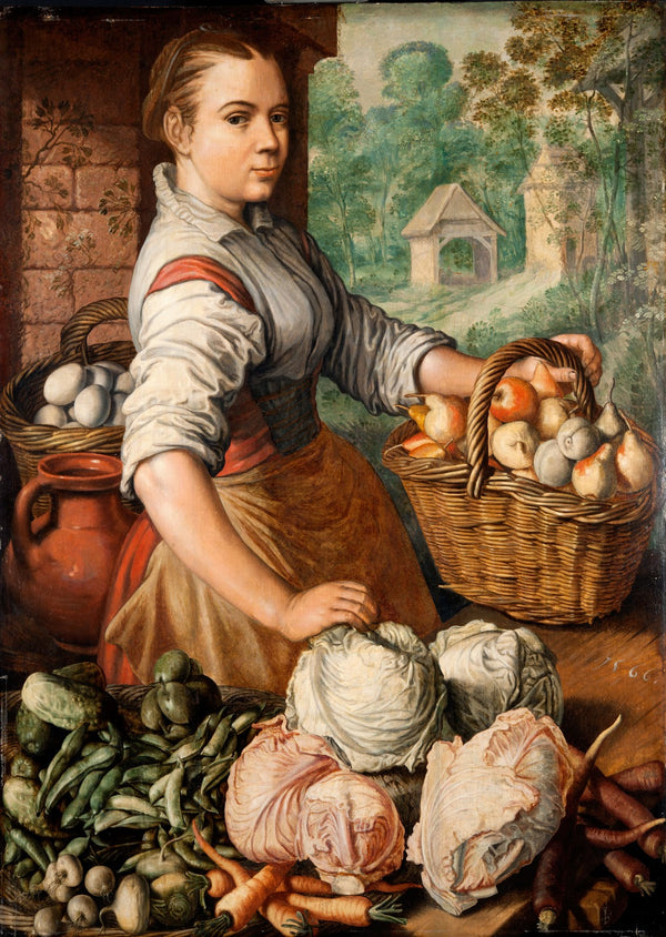 Girl with Vegetables 1566
