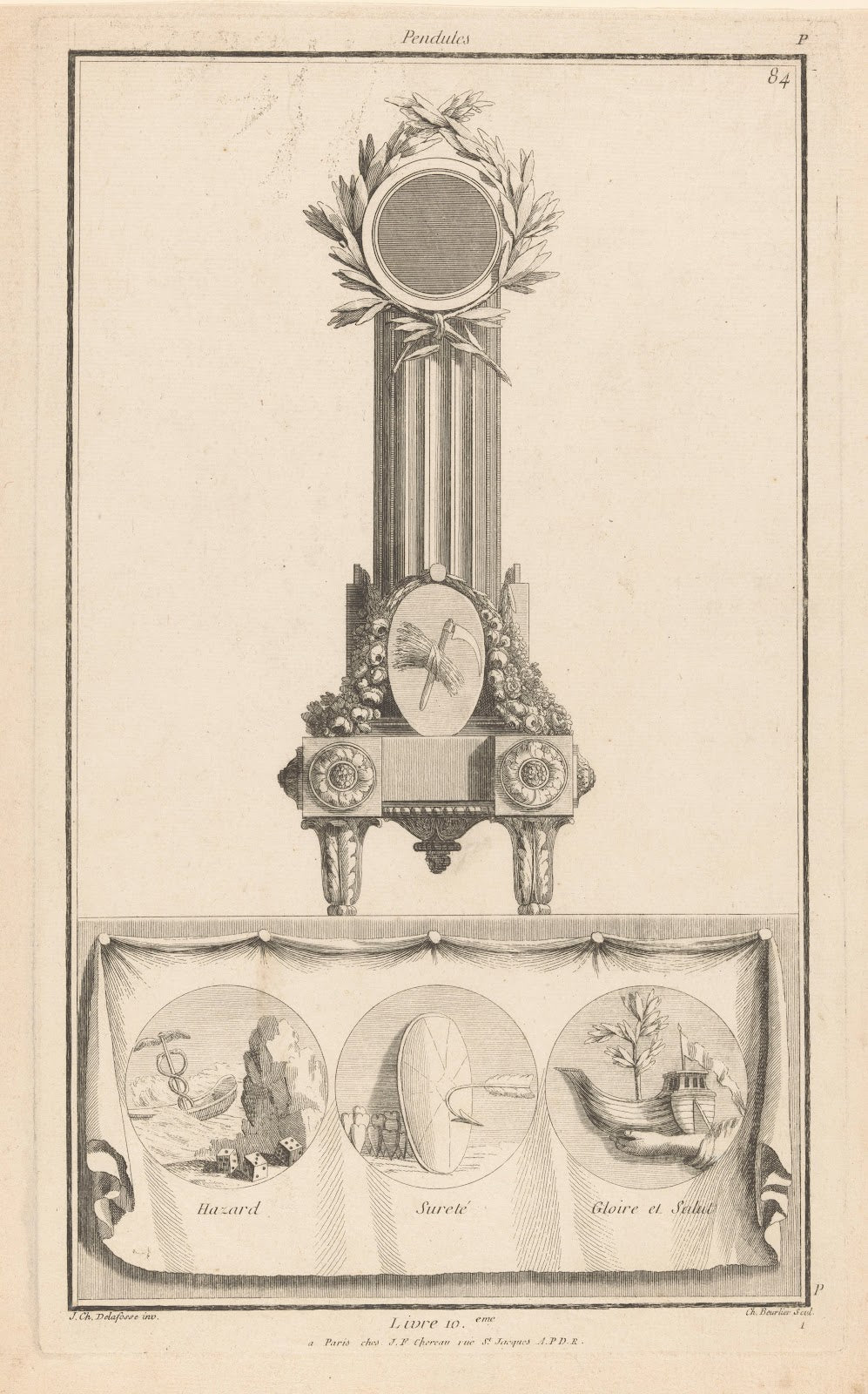 Hazard Sureté Gloire et Salut Livre 10eme 1768 1771