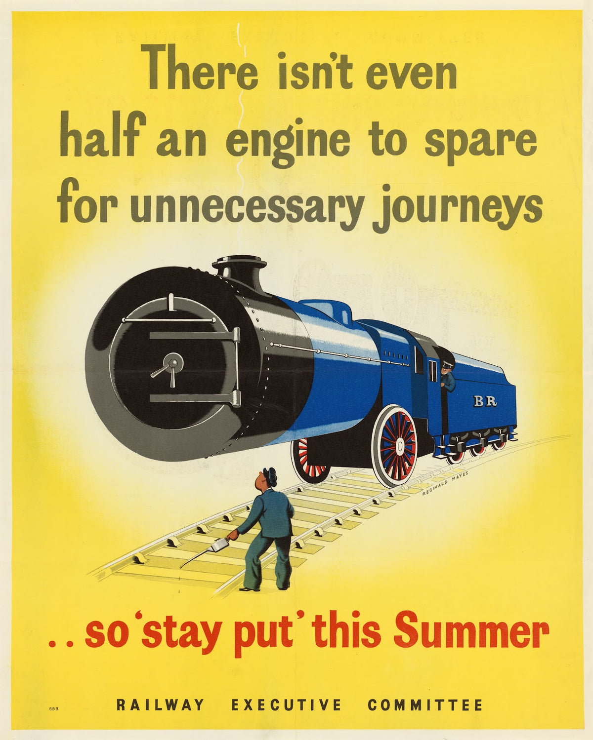 There Isnt Even Half an Engine to Spare for Unnecessary Journeysso Stay Put this