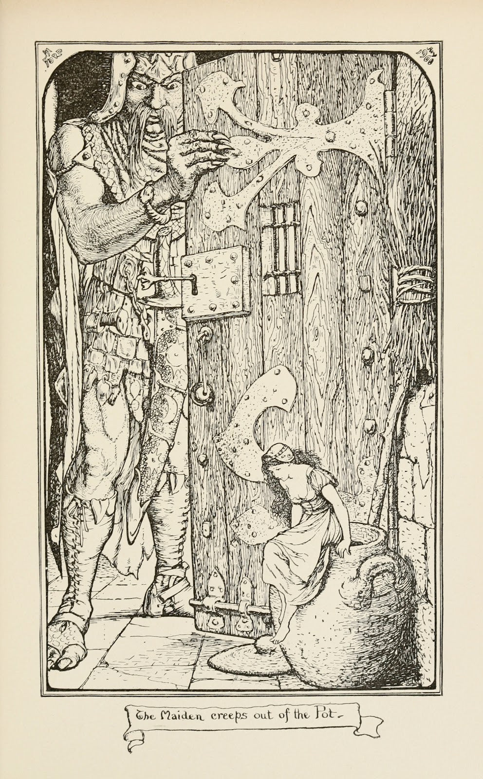 The Maiden creeps out of the Pot 1905